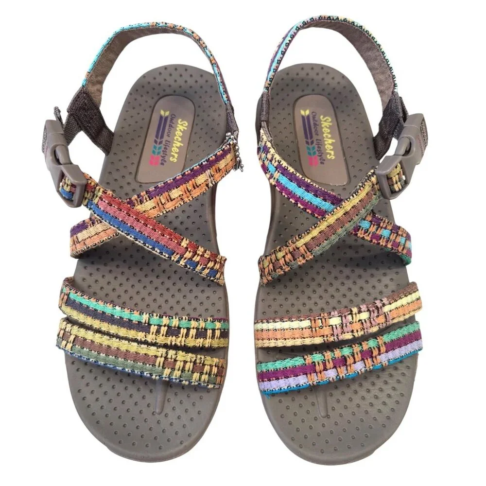 Skechers Reggae Sew Me Size 6.5 Vegan Washable NWB
